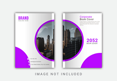 Corporate Book Cover Design book cover branding design graphic design illustration vector