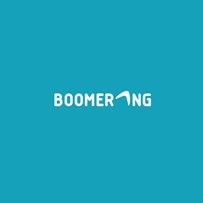 Boomerang logo boomerang logo