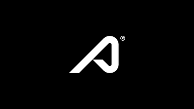 A a logo brand identity branding letter logo lettermark