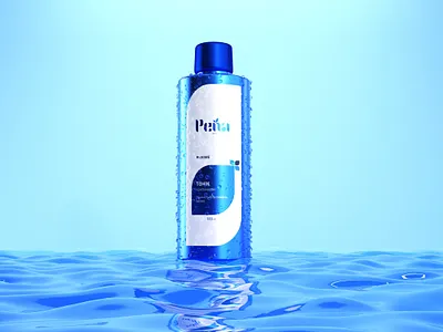 Packing cosmetic 3d blue brand brand identity branding c4d care cosmetic design graphic design identify logo motion graphics natural product design summer ukraine visual identity water