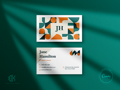 Modern Business Card Template | Free 2022 2023 branding business card new trend canva business card canva template card design free freebie minimal business card design minimalism minimalist modern modern business card modern business card template printable professional business card template