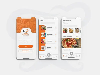 Food span UI Concept application design food foodie graphic design interface span ui ui concepts ui ux