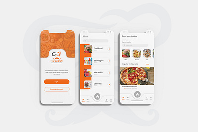 Food span UI Concept application design food foodie graphic design interface span ui ui concepts ui ux