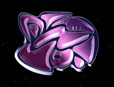 "Xenolinguistics I" 3d design graphic design