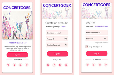 Just finished my first design for #dailyui #001 001 ui