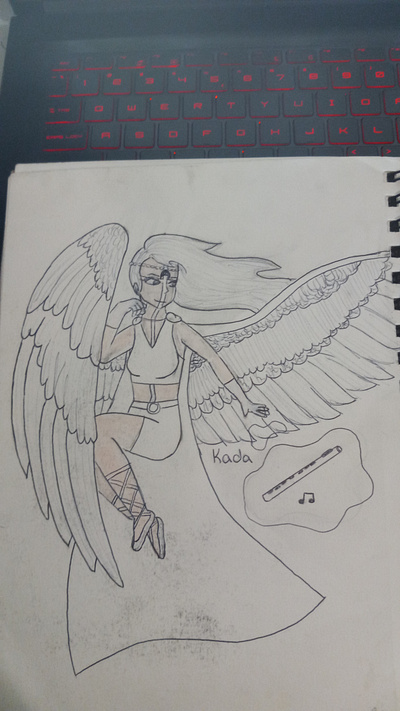 An Oc from my first dnd campaign art artist design illustration