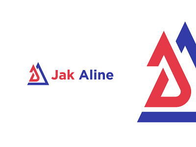 Jak Aline | J and A Letter Logo Design a letter logo brand guidelines brand mark branding corporate identity creative graphic design initials j letter logo logo logo for sale logo inspirations logo mark logo symbol minimal modern monogram logo unofficial logo