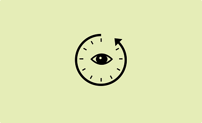 Eye, Circle, Clock, Time app branding design graphic design illustration logo typography ui ux vector