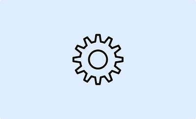 Settings, Gear, Cog app branding design graphic design illustration logo typography ui ux vector
