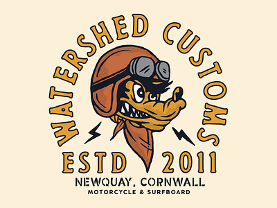 Watershed branding design illustration illustrator logo typography
