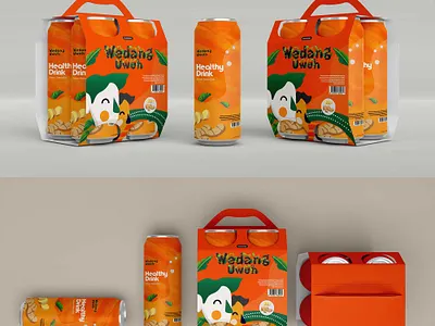 Wedang Uwuh Packaging Illustration Design design drink design illustration pack packaging product design tradisional design wedang uwuh