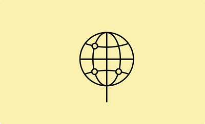 Internet, Globe, Line app branding design graphic design illustration logo typography ui ux vector