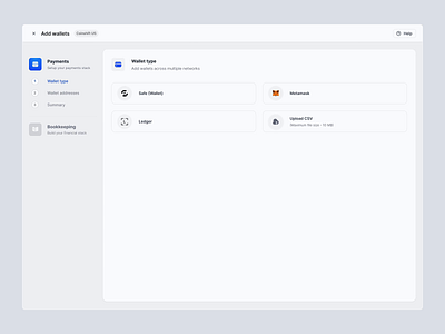 Add wallet design product ui ux