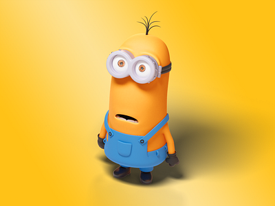 Kevin №2 3d 3d blender 3d character 3d illustration animation blender character ddd design freelance graphic design illustrator kevin minion minions yellow