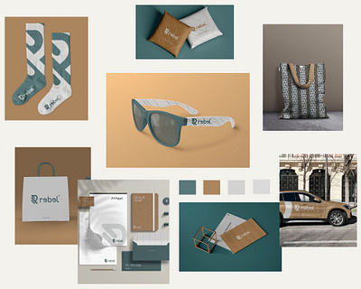 Brand Identity for Rebel branding graphic design logo