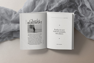 Open Hard Cover Book Mockup With Fabric Top View stationery mockups