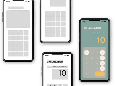 Calculator dailyui design figma mobile productdesign ui uidesign