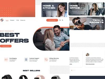 Landing Page UI UX Design | Elementor Pro freebie