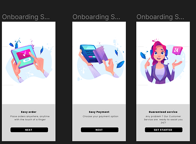 On boarding Screen Tookang ui ux
