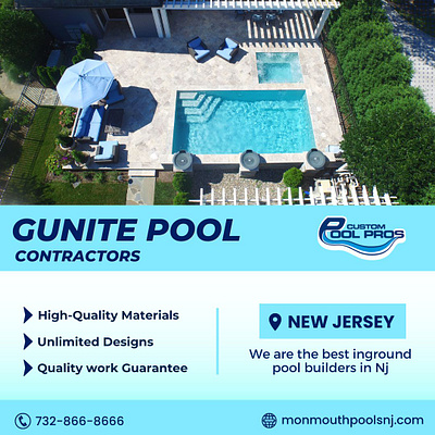 Gunite Pool Contractors NJ backyard pools inground pools pool contractors swimming pools