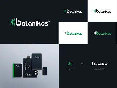Botanikos® | Brand Identity design branding design graphic design logo typography ui vector