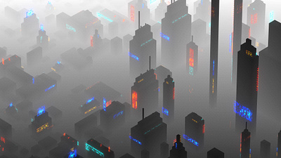 Live Visuals - 2022.013 - Neon City aftereffects artdirection background city depth dots e3d element3d form led light live loop motiondesign motiongraphics neons videocopilot visuals vj vjloop