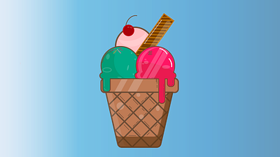 Ice-cream Illustration illustration