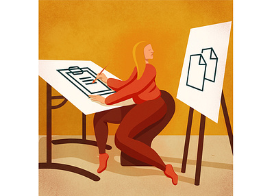 Copy Paste Art adobe illustrator art artists character design conceptual illustration editorial illustration graphic design illlustration illustrations painting people ilustration story telling vector graphics vectors yellow design