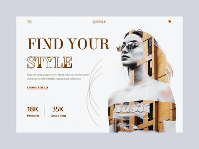 Fashion Website branding design fashion fashion websit fashionweb figma header hero section home page ui uiux design ux web design web header web page webpage website