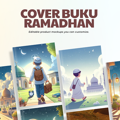 Cover Book Ramadhan book cover branding graphic design