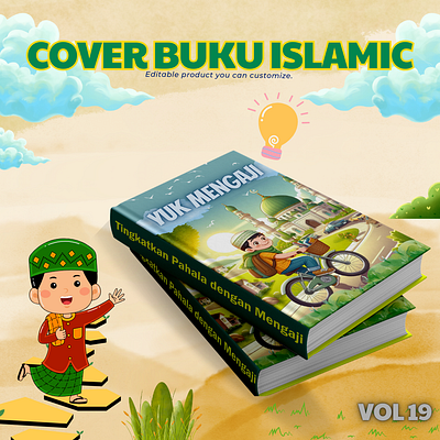 Book Cover Islamic #3 book cover cute book cover graphic design inspiration design islamic ramadhan