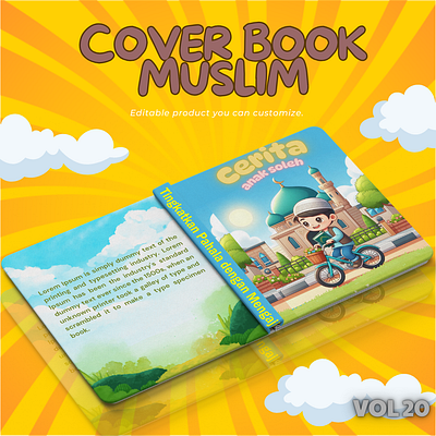 Book Cover Islamic #4 book cover graphic design inspiration design islamic kids story