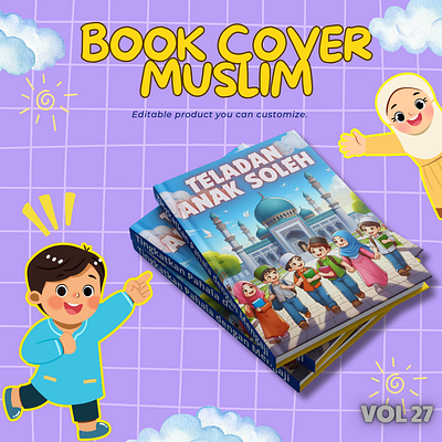 Book Cover Islamic #7 graphic design kids book