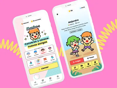 Mambo app app design