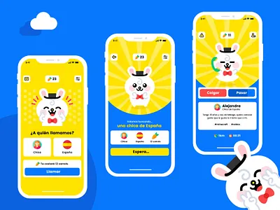 Cabaret app app app design graphic design ui ux