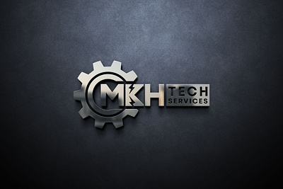 Tech Services Logo Design, MKH Logo, Tech Logo brand design brand identity design designer graphic designer graphicdesign graphics graphics design logo logo logo design logo idea] mkh logo tech logo tech services tech services logo technology logo