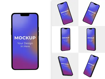 3d Realistic Mobile Mockup app mockup app screen application mockup branding design mobile mobile app mobile device mobile mockup mockup mockup phone phone phone app phone mobile psd template ui