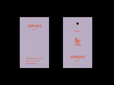 SENSES branding design graphic design