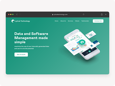 Lytical V2: Saas Website Landing Page UI design ui ux