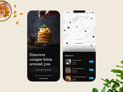 FOOD BITES branding foodapp logo ui ui designer uidesign uitrends uiux userexperience userinterface ux uxdesign uxdesigner