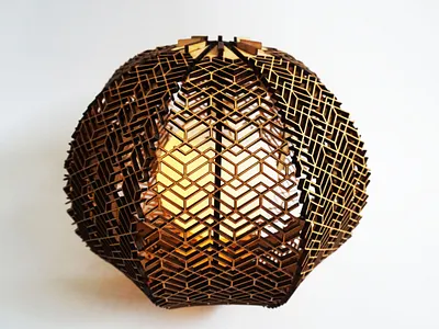 Hozuki Light design laser cutter product design