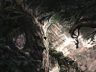 The Hungry Tree environment forest landscape tree trees