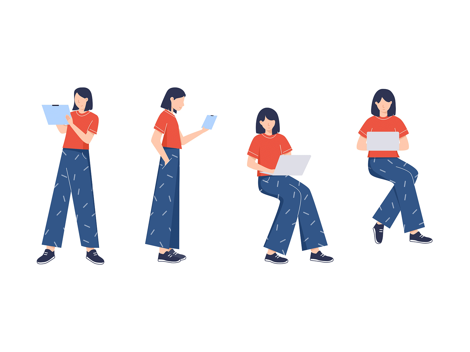 Character illustration 插图