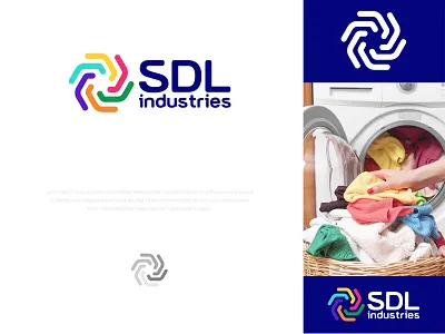 SDL Industries Logo Design | Social Media Design awesome branding business classy design designer facebook illustration instagram latest logo logo design logopreneur minimal modern new post social media social media ads trending