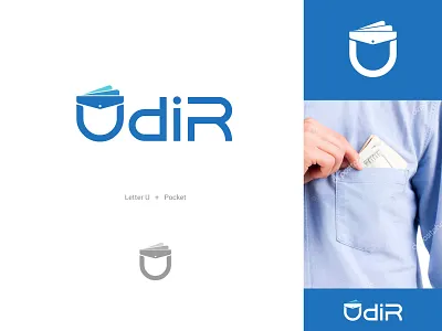 Udir Logo Design | Social Media Design awesome branding business classy design designer facebook illustration instagram latest logo logo design logopreneur minimal modern new post social media social media ads trending