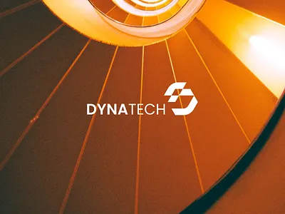 Dynatech Modern Logo brand guidelines brand identity branding design graphic design health care icon logo logo design medical minimal modern modern design monogram startup technology ui ux vector visual identity