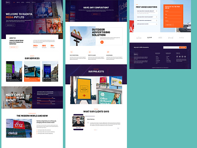 Media design graphic design ui ux web website
