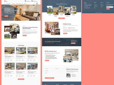 Real State design graphic design ui ux web website