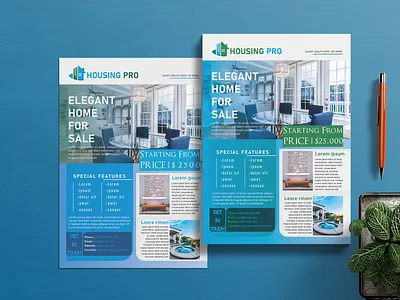 Professional Real estate business flyer bifold brochure branding business business brochure catalog corporate design digital flyer fiverr flyer flyer design graphic design illustration logo photoshop promotional socical media