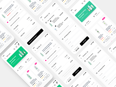 Skincare Beauty Mobile App design app app design beauty beauty app beauty product app design ecommerce app minimal mobile mobile app mobile app design skin care app skincare ui ui ux ui design uiux ux